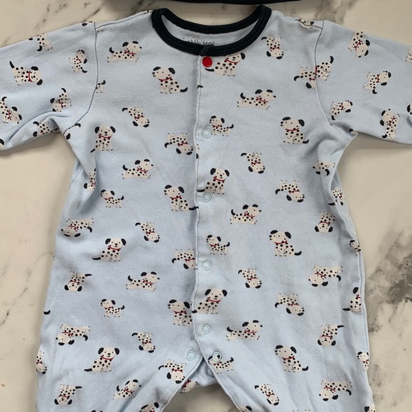 Little Me Set of 2 Piece Sleeper Set - Picture 2 of 7